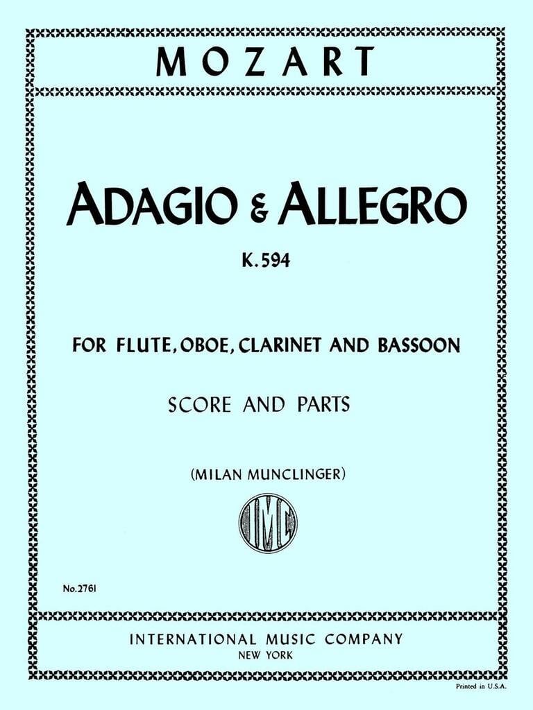 Adagio E Allegro K 594 (Munclinger)